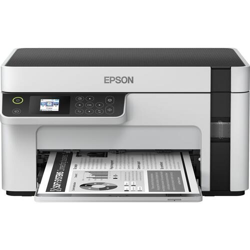 Epson EcoTank ET-M2120 multifunktionsprinter med WiFi (sort/hvid)