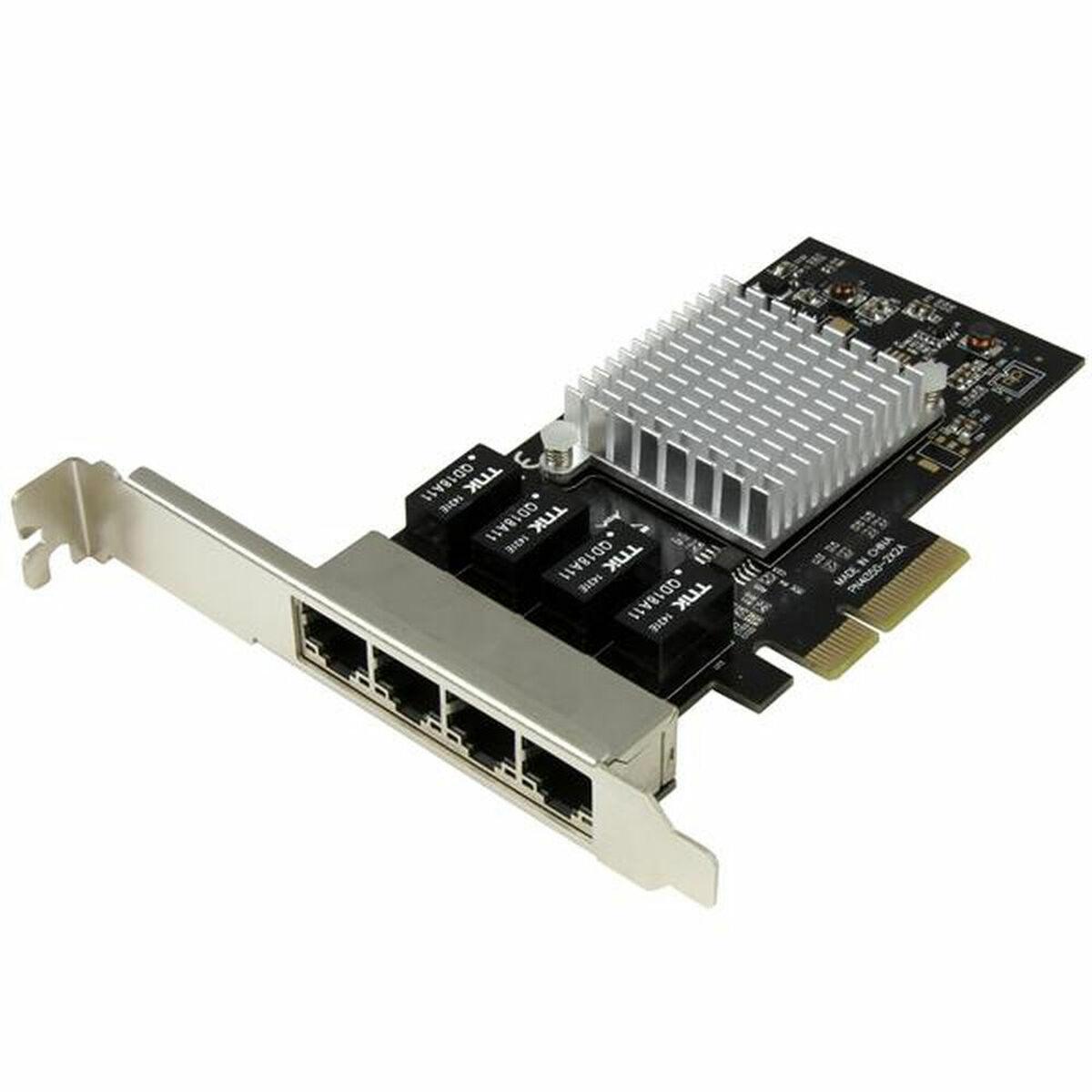 Startech ST4000SPEXI netværkskort - PCI Express, 4x RJ45