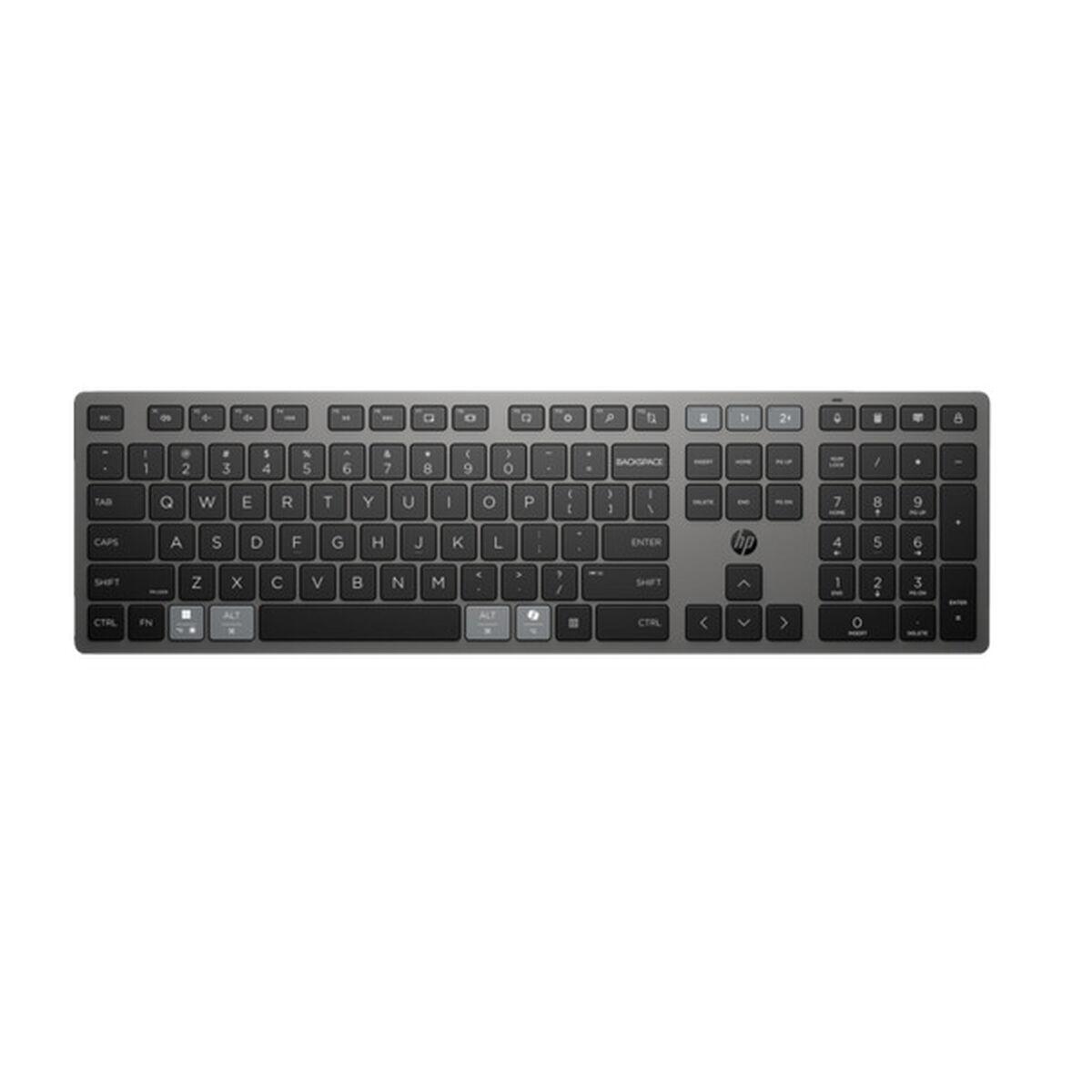 HP 9T5B1AA trådløst tastatur med numerisk tastatur - Sort