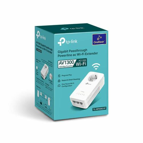 Powerline adapter Wi‑Fi TP-Link TL-WPA8631P AV1300 AC1200