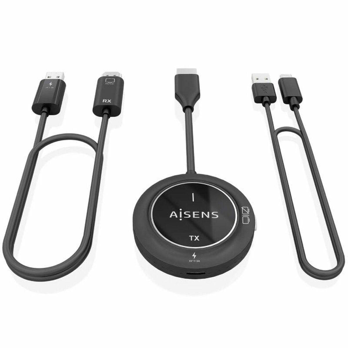 HDMI-kabel Aisens ASWL-H2K30M002-BK - Sort