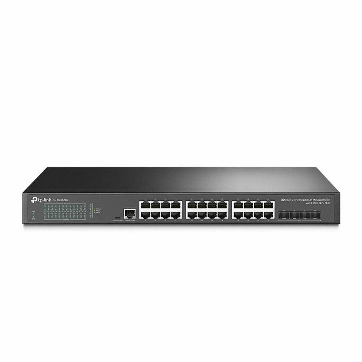 TP-Link TL-SG3428X netværksswitch 24x RJ45, 4x SFP, Gigabit