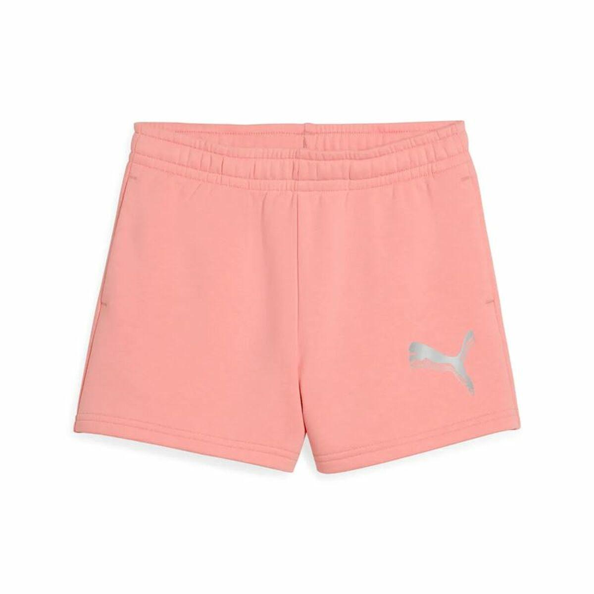 Puma Essentials børneshorts - pink, 11-12 år