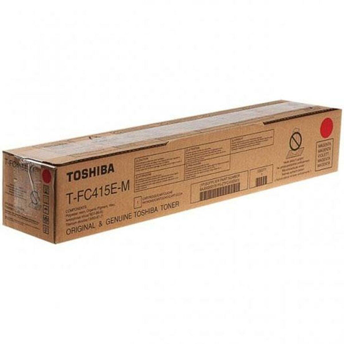 TOSHIBA TOSHIBA T-FC 415 EM Tonerkassette Magenta 6AJ00000178 Modsvarer: N/A