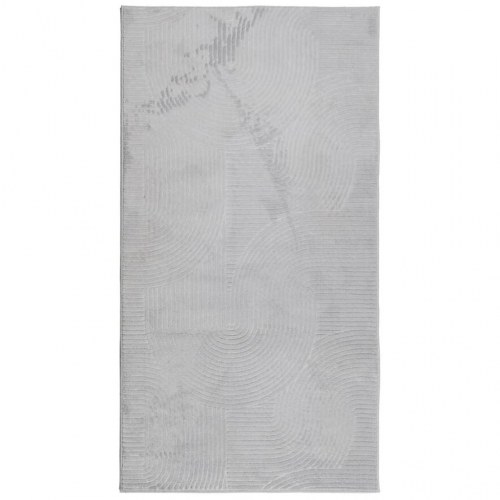 Gulvtæppe IZA 80×150 cm - kort luv, skandinavisk look, grå