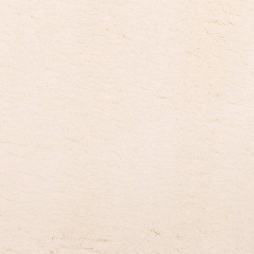 Gulvtæppe HUARTE 140×200 cm - kort luv, vaskbart, beige