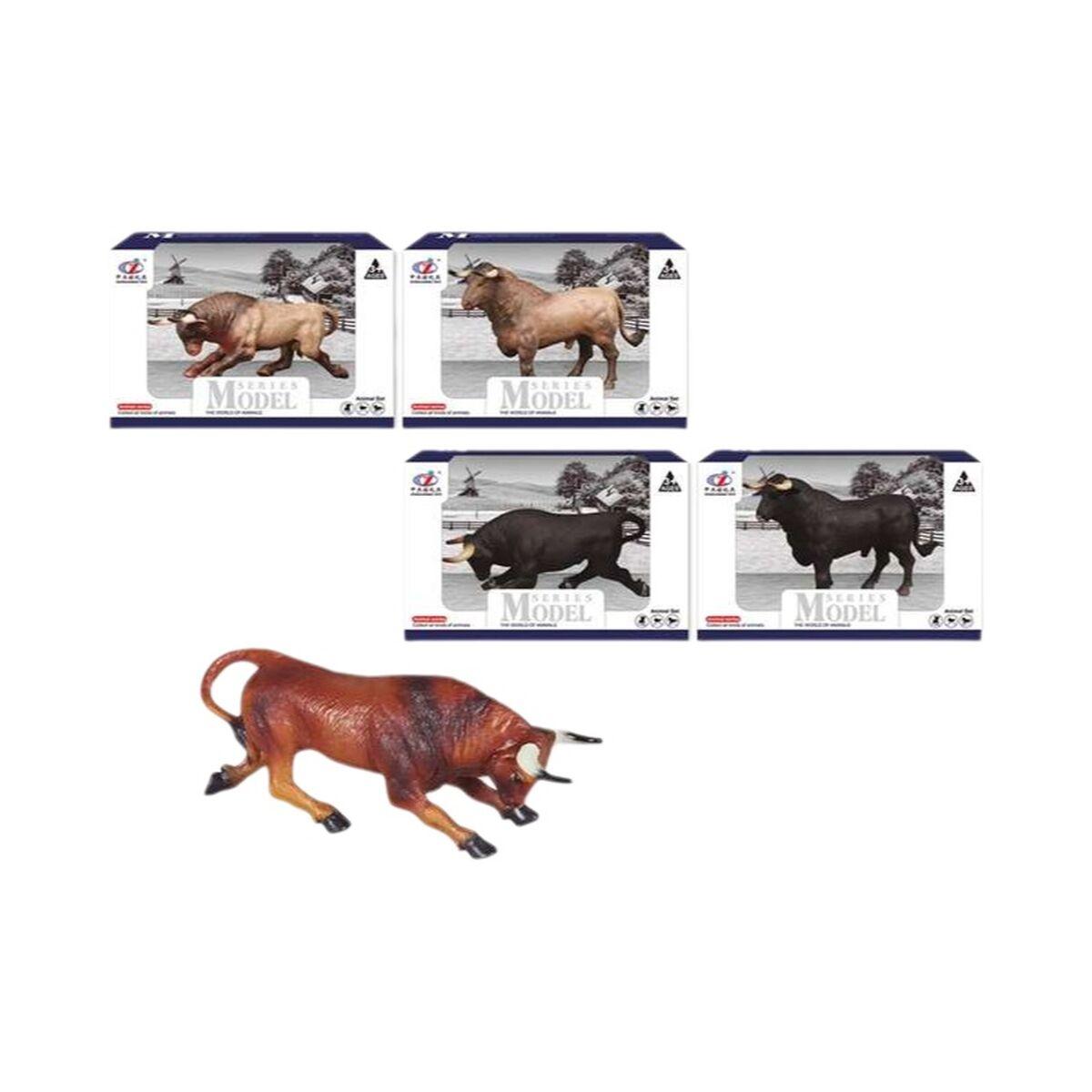 Tyr figur - 22 × 10 × 14 cm (brun/sort)