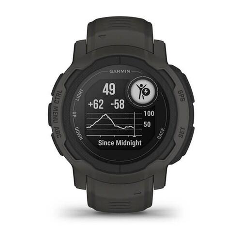 GARMIN Instinct 2 smartwatch 45 mm - Sort/Grafit (0,9")