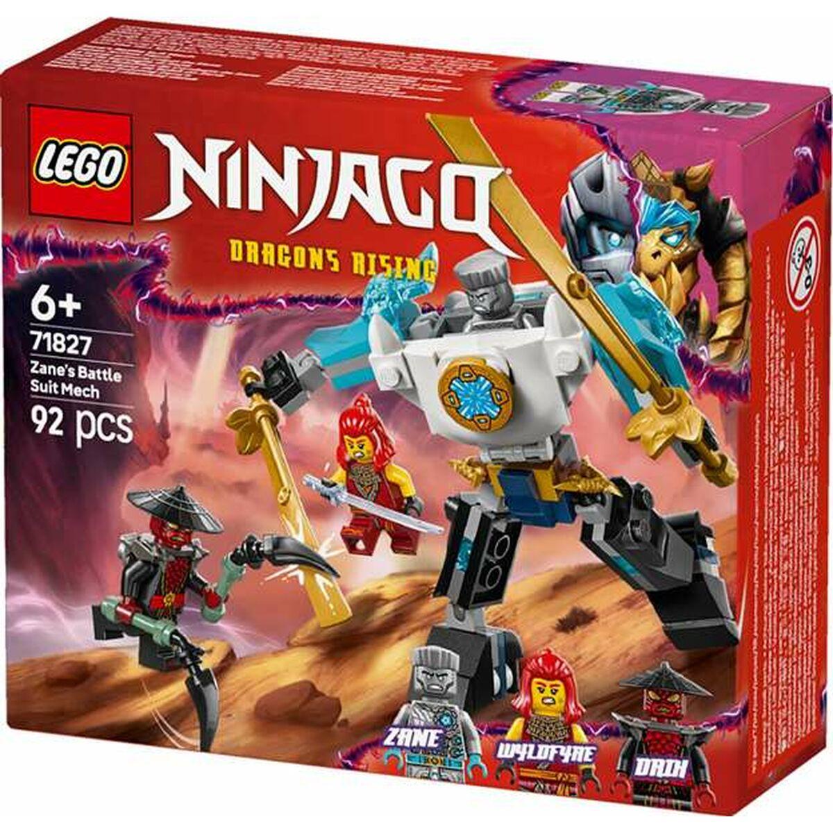 LEGO NINJAGO Zane’s Battle Suit Mech (71827) - byggesæt 6+