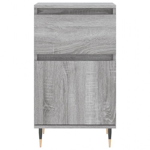 Skænk 40 x 35 x 70 cm i konstrueret træ - grå sonoma-eg