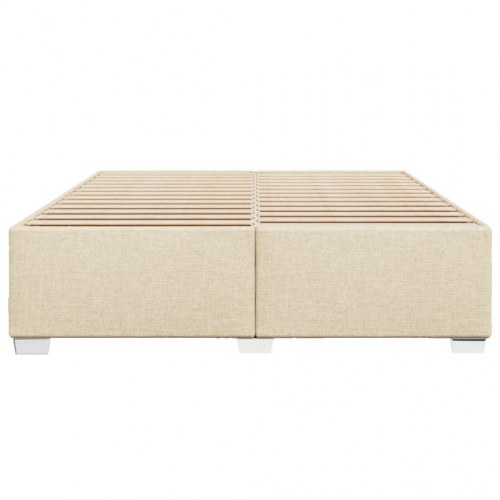 Sengeramme uden madras 200 x 200 cm - cremefarvet