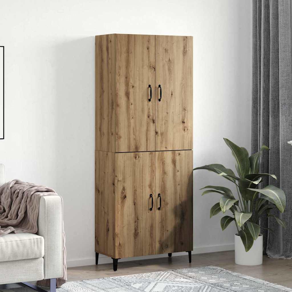 Highboard 2 stk artisan eg 69,5 x 34 x 180 cm Konstrueret træ