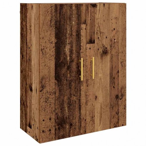 Highboard i gammelt træ 69,5 x 34 x 180 cm