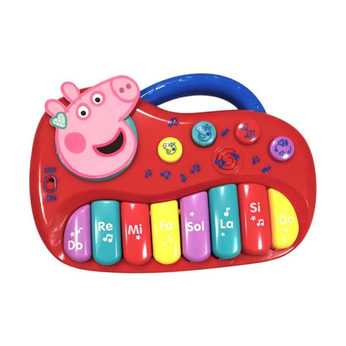 Legetøjsklaver Peppa Pig - Reig, elektrisk, rød