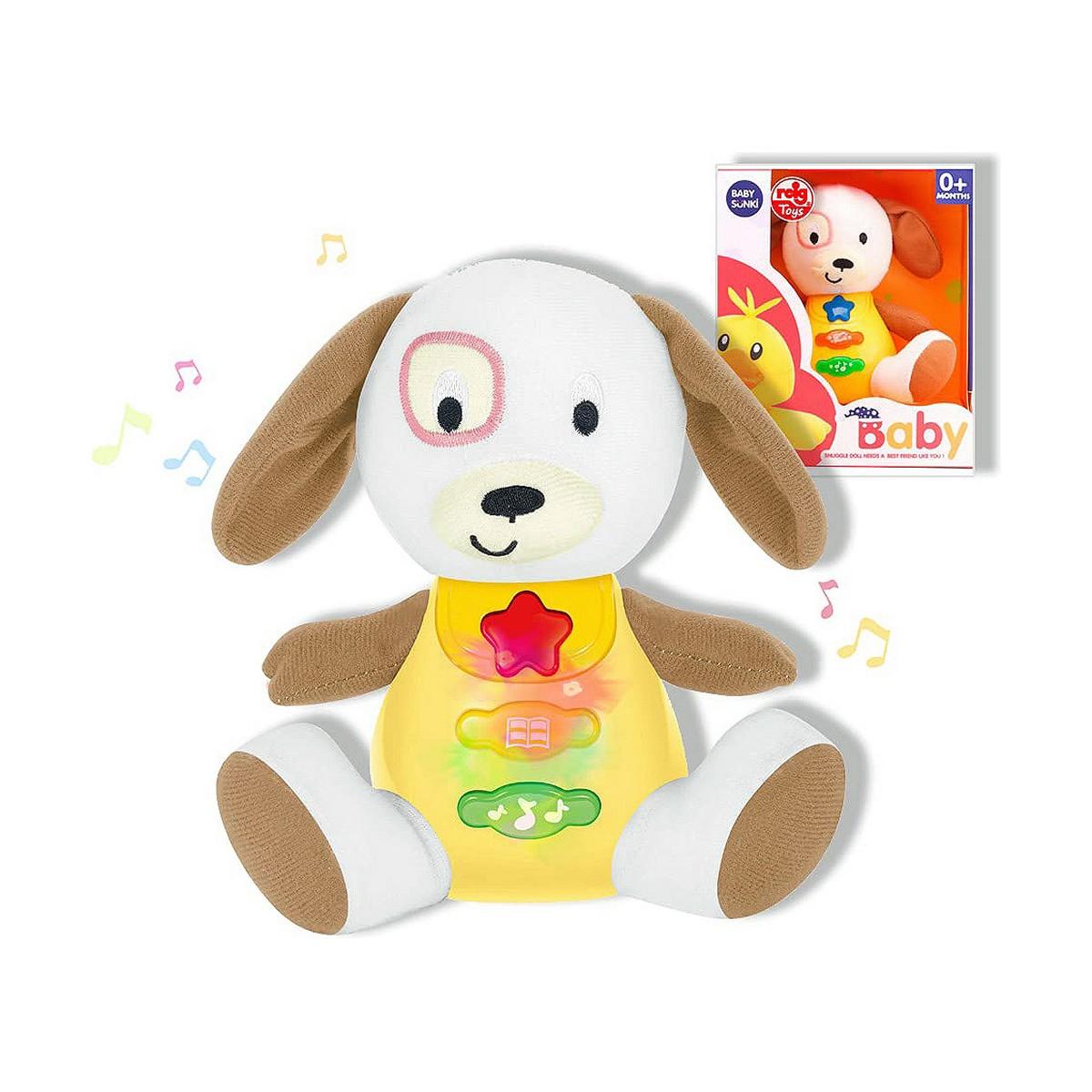 Musikalsk bamse Reig hund 15 cm
