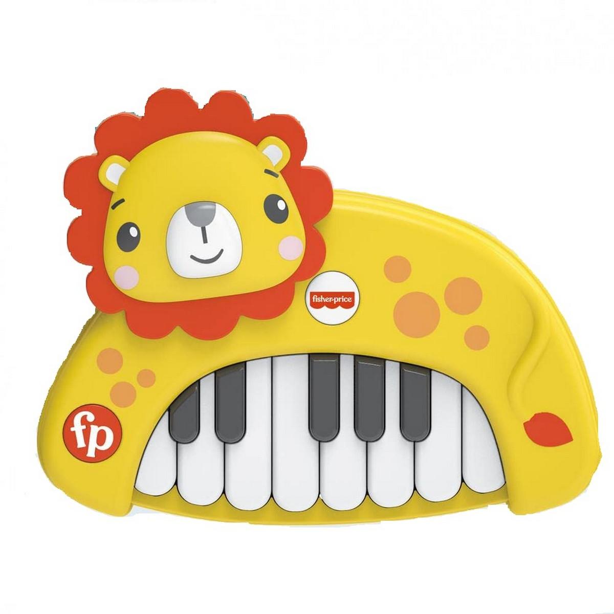 Legetøjsklaver Fisher-Price elektrisk piano - Løve