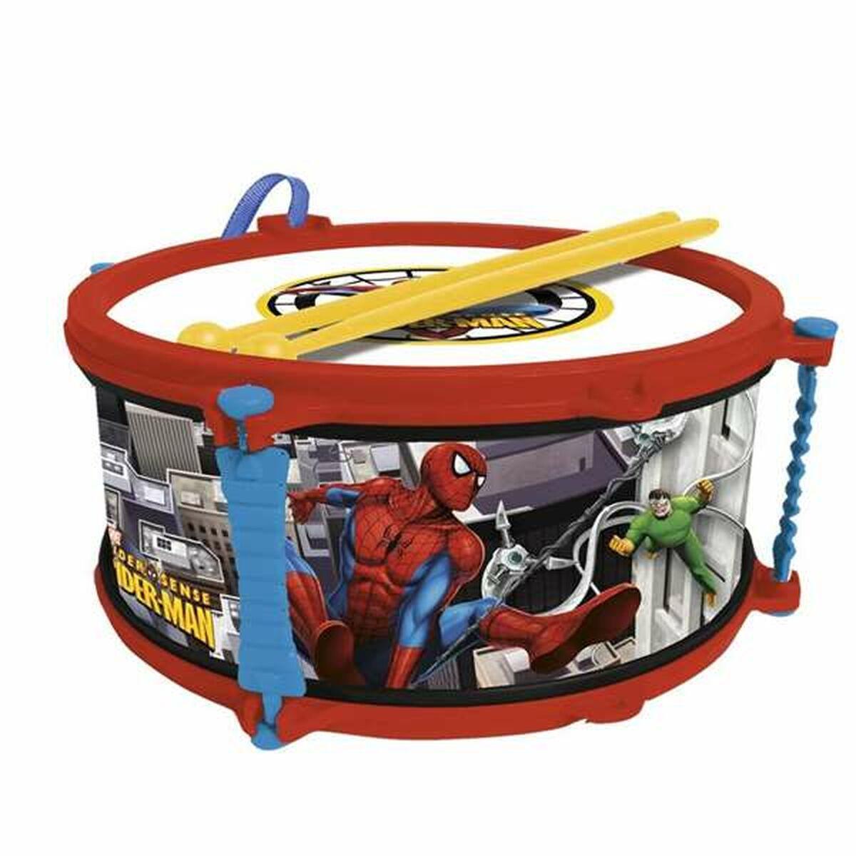 Legetøjstromme Spider-Man - plastik tromme til børn