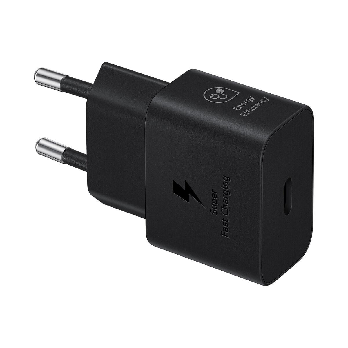 Samsung vægoplader 25 W - USB‑C, EU-stik, sort