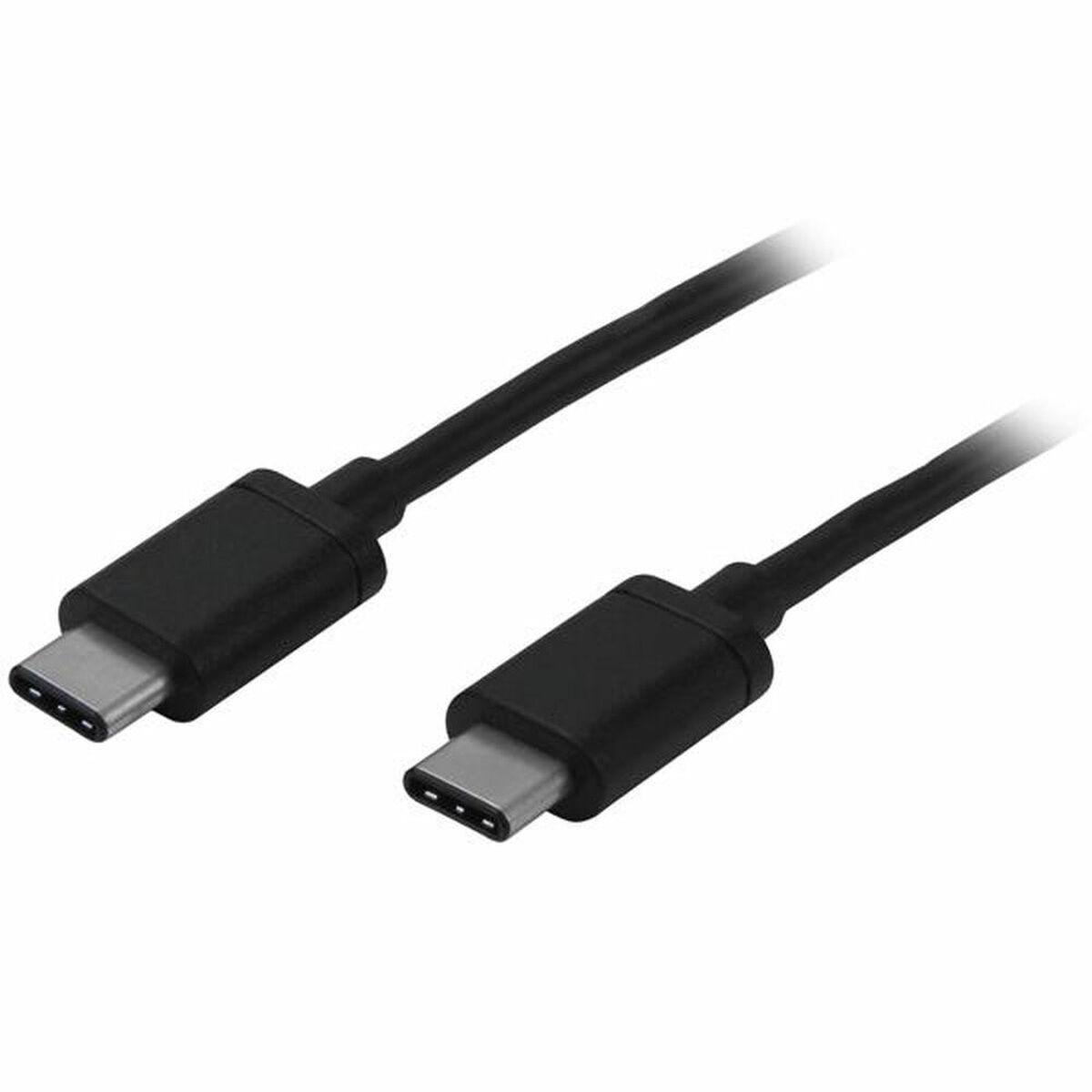 StarTech USB-C til USB-C kabel 2 m - USB 2.0, sort