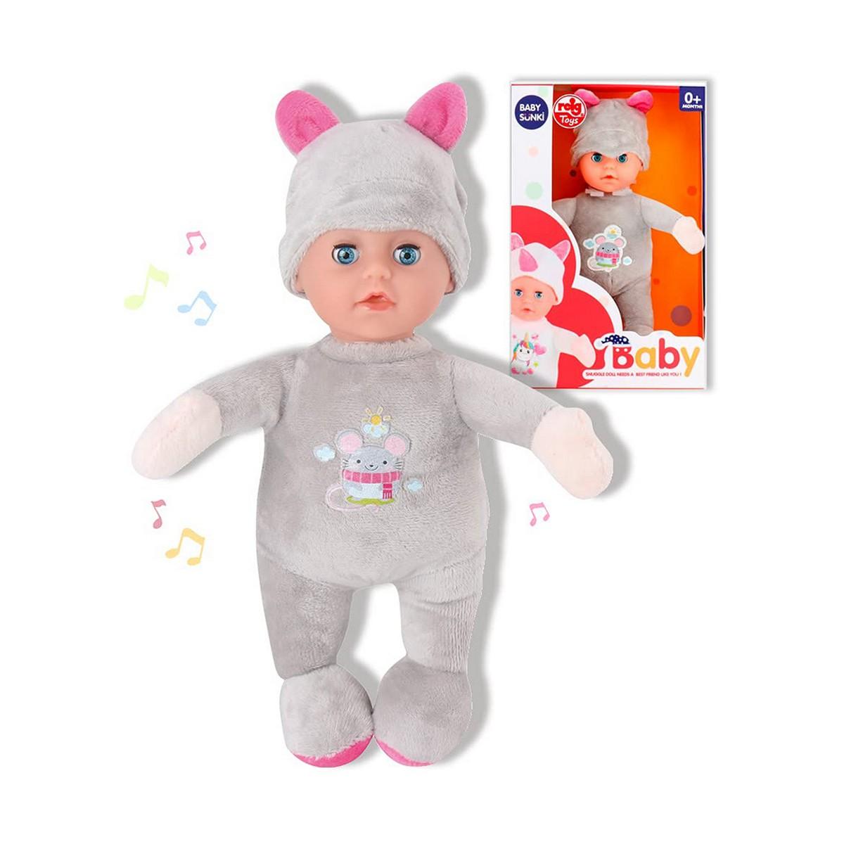 Babydukke med lyd Reig 25 cm - Killing bamse