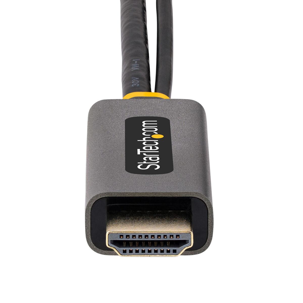 Startech HDMI til DisplayPort-adapter, 30 cm - grå/sort