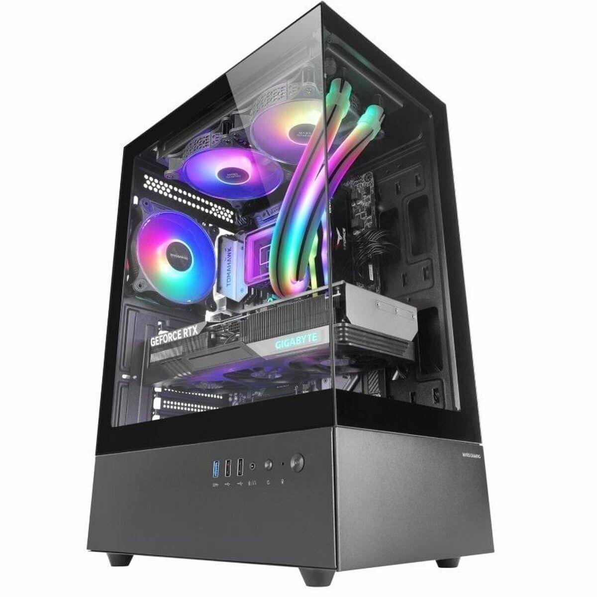 PC kabinet ATX Midi-Tower Mars Gaming MCXO - Sort