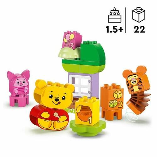Lego DUPLO 10457 - Peter Plys fødselsdagsfest byggesæt (22 dele)