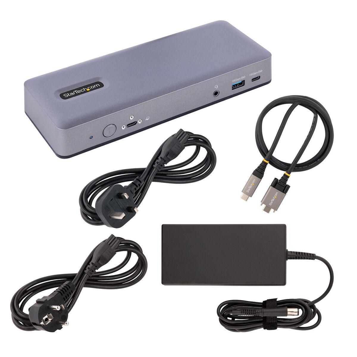 Startech USB Hub DK31C3MNCRUE - 60 W USB-C dock med 5K