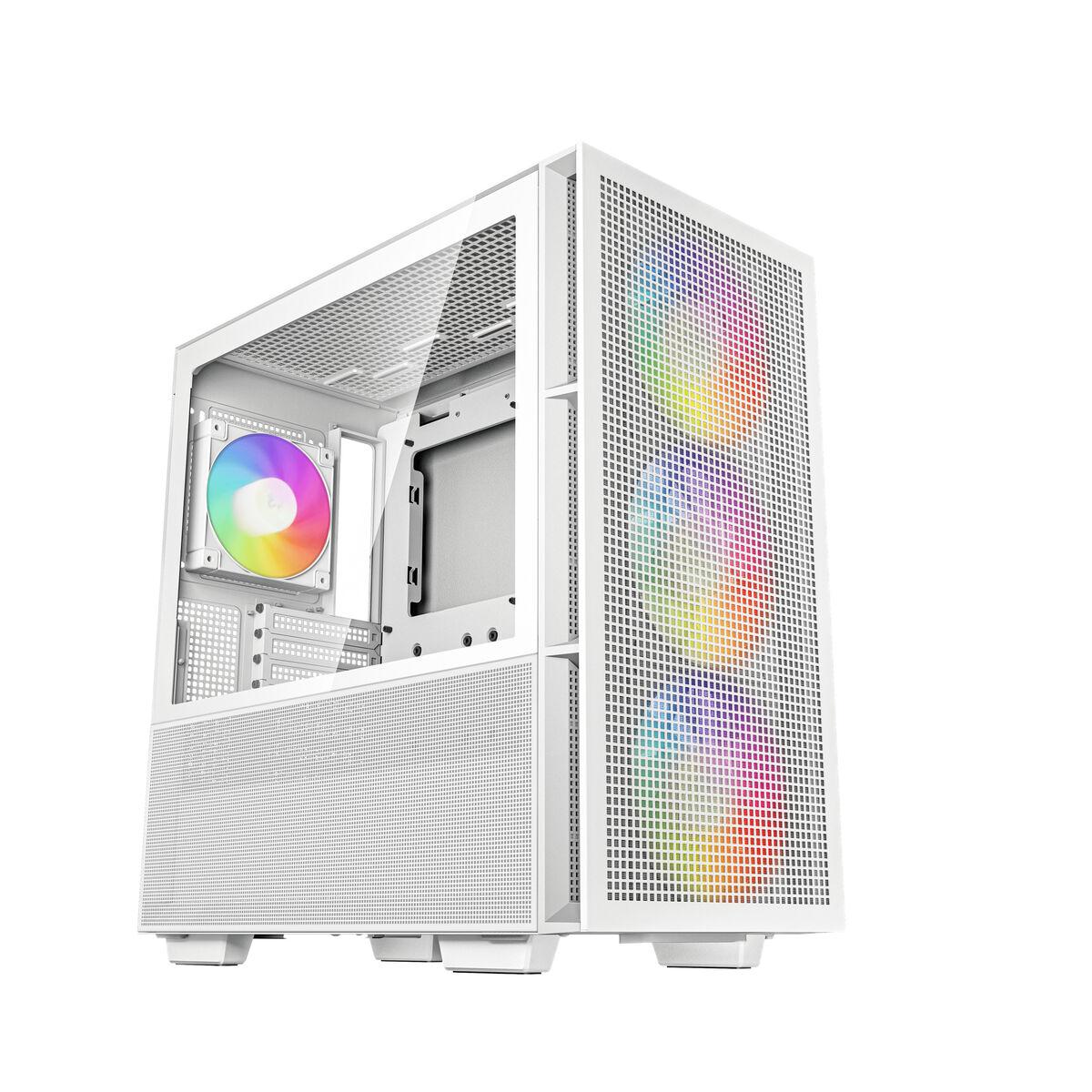 DEEPCOOL ATX semi-tower kabinet - Hvid med RGB billede