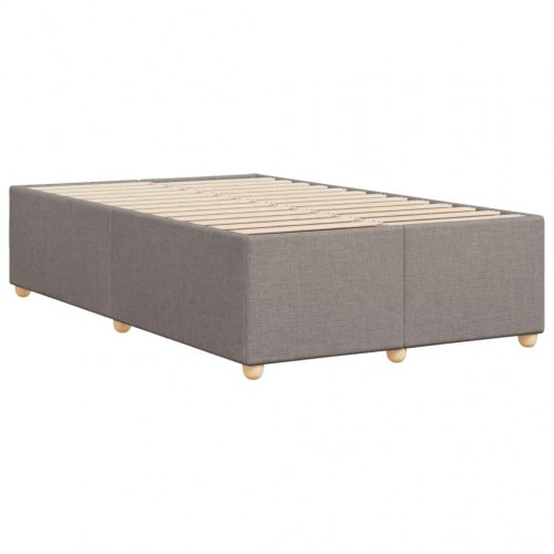 Sengeramme 120 x 200 cm i stof - Taupe