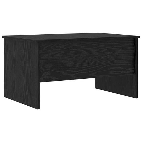 Sofabord Sort eg 80 x 50,5 x 42,5 cm Konstrueret træ