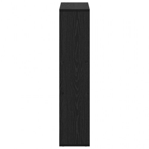 Bogreol Sort eg 63 x 20 x 90 cm Konstrueret træ