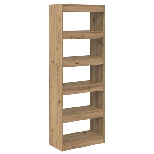 Bogreol med 5 hylder 60 x 30 x 166 cm - artisan eg