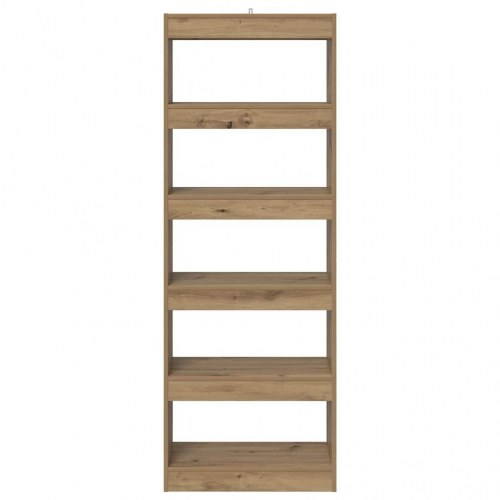 Bogreol med 5 hylder 60 x 30 x 166 cm - artisan eg
