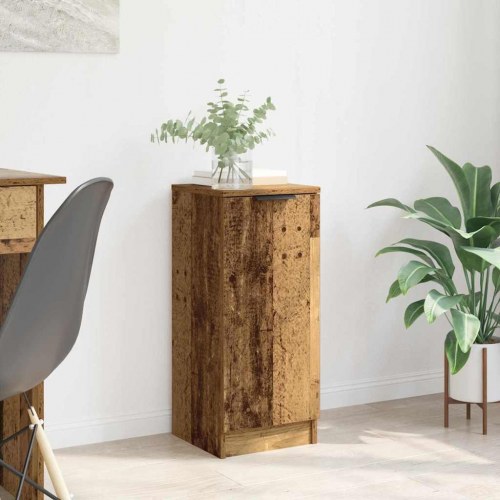 Sideboard i gammelt træ 30 x 30 x 70 cm