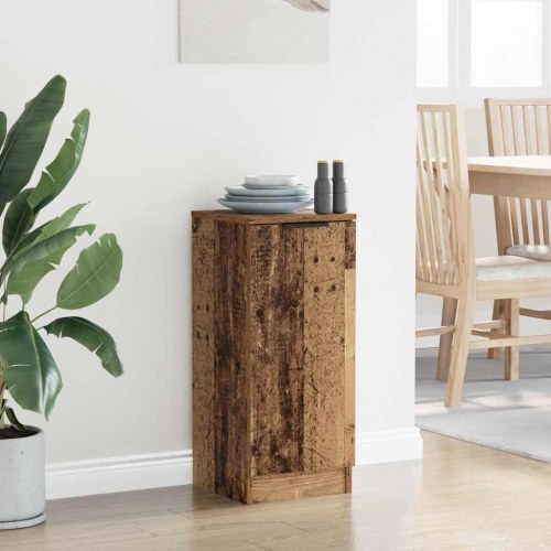 Sideboard i gammelt træ 30 x 30 x 70 cm