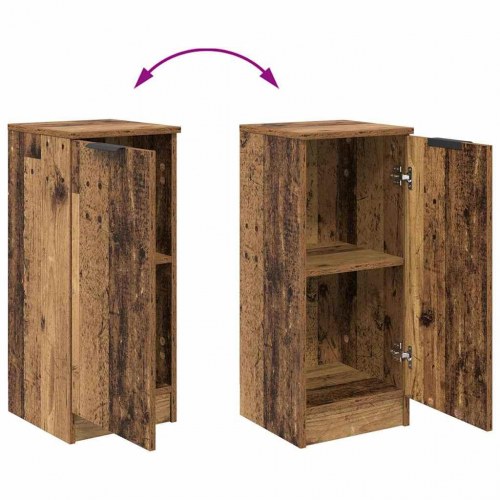 Sideboard i gammelt træ 30 x 30 x 70 cm