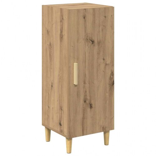 Sideboard i artisan egetræ 34,5 x 34 x 90 cm