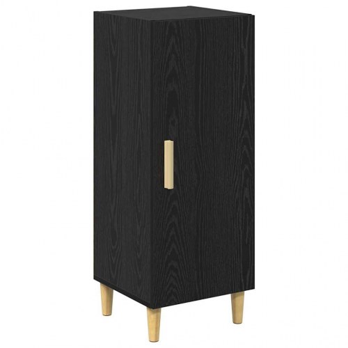 Skænk i sort eg 34,5 x 34 x 90 cm