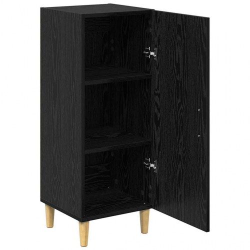 Skænk i sort eg 34,5 x 34 x 90 cm