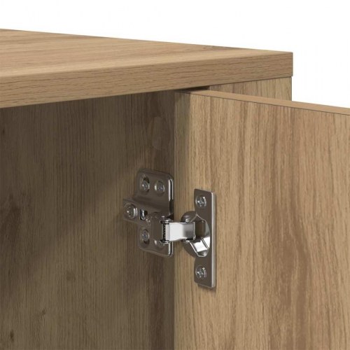Sideboard i artisan egetræ 40 x 33 x 70 cm