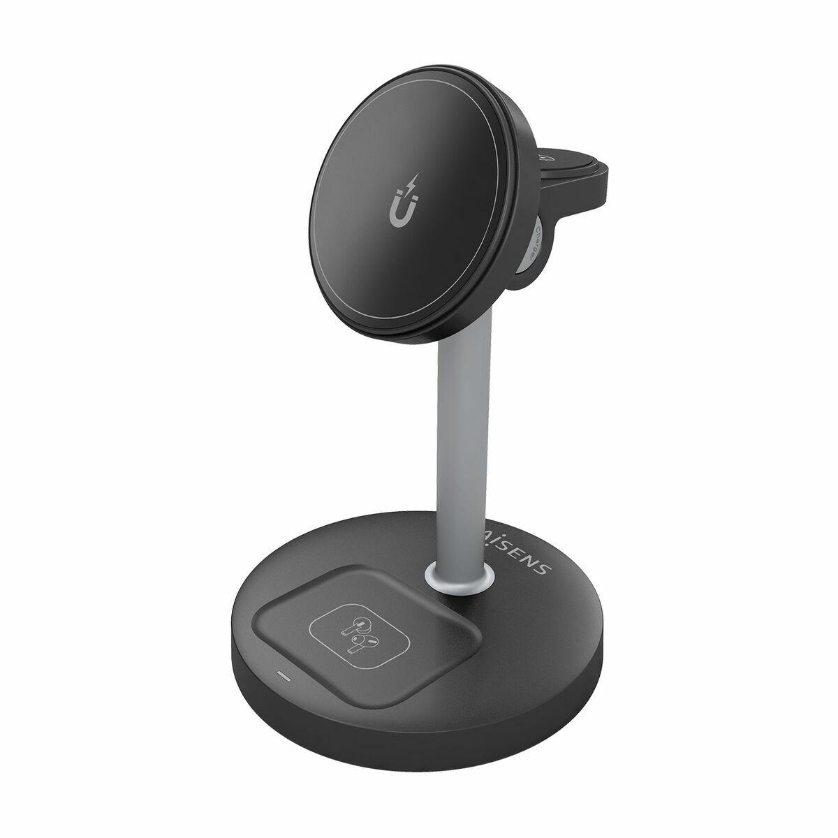 Aisens trådløs oplader ASCH-15W3WC066-BK, sort, 15 W