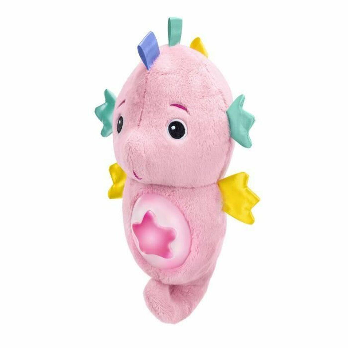 Baby legetøj Sea Dreams Seahorse - pink søhest med lys