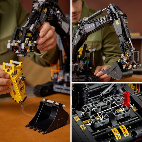 LEGO Technic Volvo EC500 Hybrid Gravemaskine - 2.359 dele