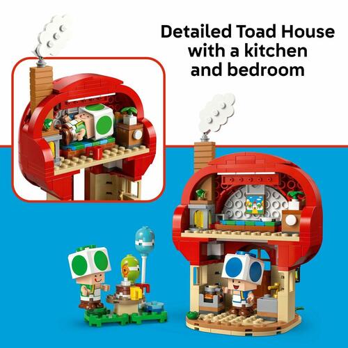 Lego Super Mario 72041 - Party at Toad’s House, 276 dele