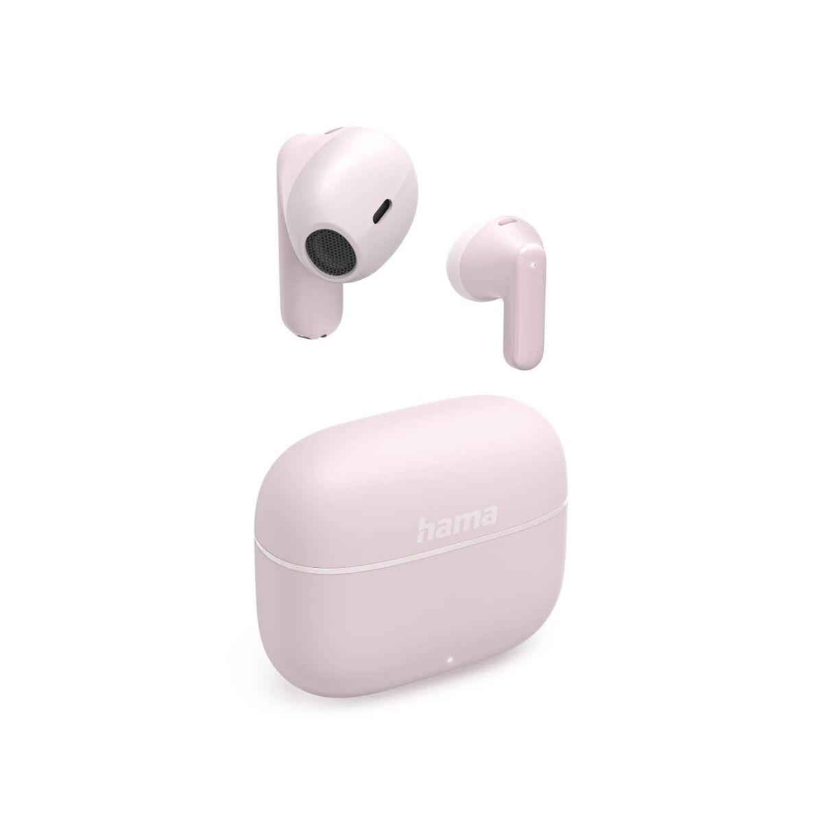 Hama True Wireless in-ear hovedtelefoner med mikrofon - Pink