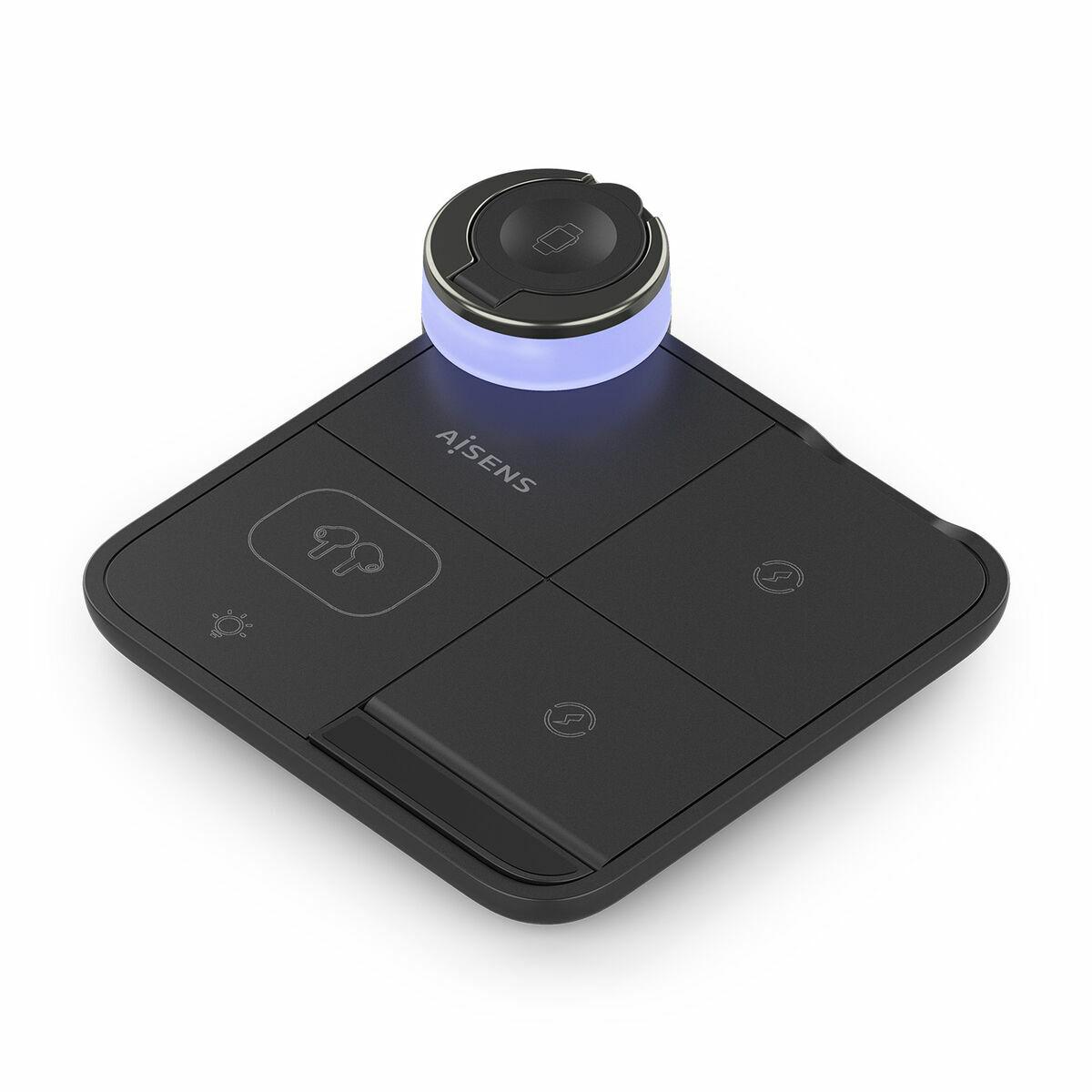 Aisens trådløs oplader ASCH-15W4WC062-BK, sort, 15 W
