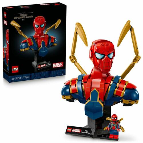 LEGO Marvel Iron Spider-Man buste - 76326 - 379 dele