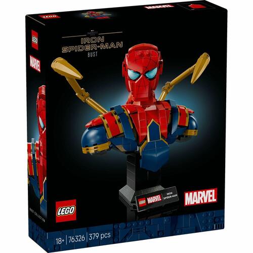 LEGO Marvel Iron Spider-Man buste - 76326 - 379 dele