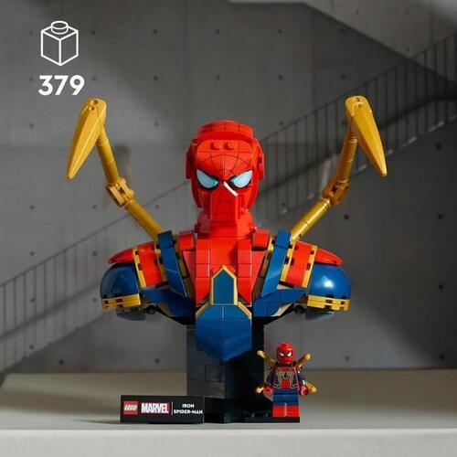 LEGO Marvel Iron Spider-Man buste - 76326 - 379 dele